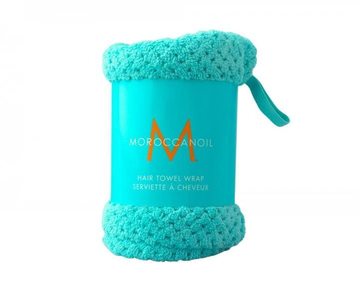 Turban na vlasy Moroccanoil Hair Towel Wrap - tyrkysov