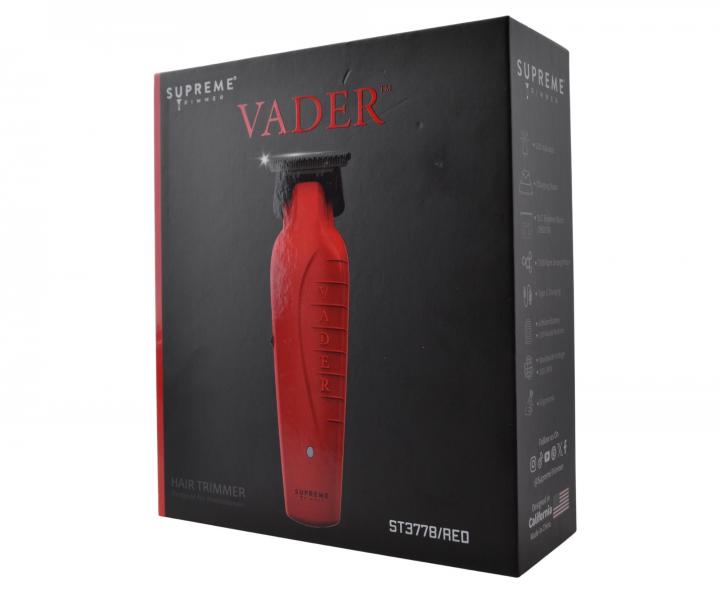 Profesion�ln� konturovac� strojek na vlasy Supreme Trimmer Vader ST3778/R - �erven�