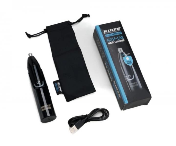 Zastřihovač nosních a ušních chloupků Kiepe Professional Home Precision Nose-Ear Hair Trimmer - černý
