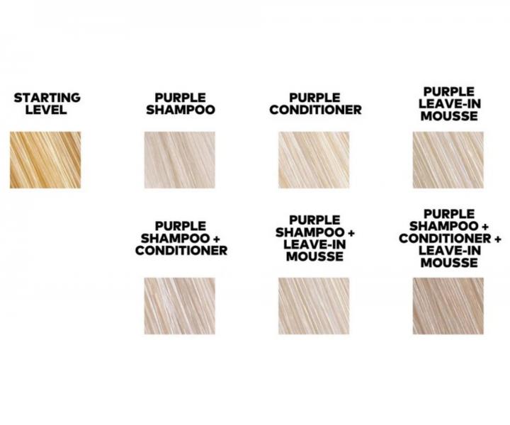 Koncentrovan� fialov� pigment pro neutralizaci �lut�ch t�n� Yellow Professional Silver Pure Purple - 100 ml