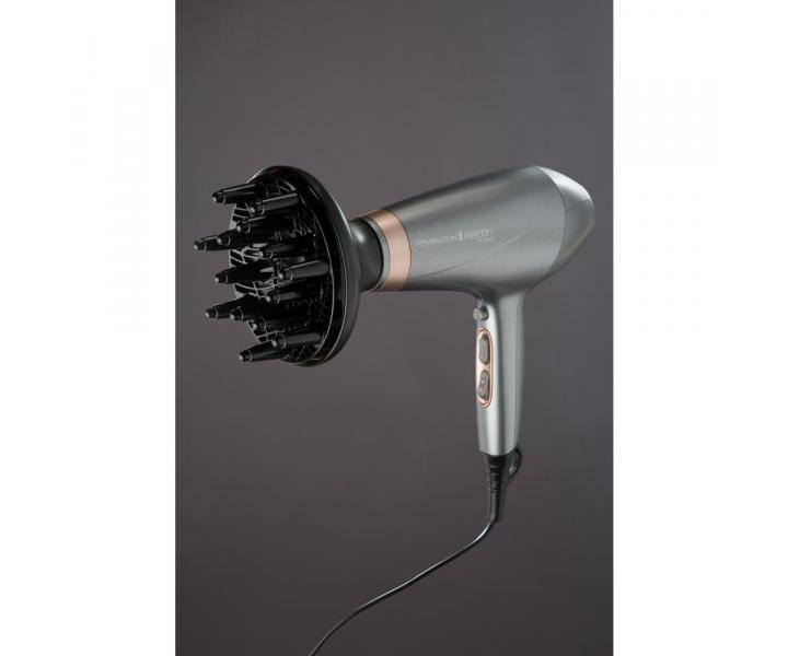 Fén na vlasy Remington Keratin Protect AC8820 - stříbrný, 2200 W