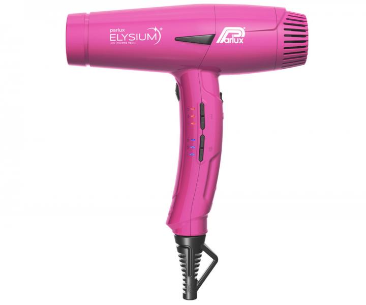 Profesionální fén na vlasy s difuzérem Parlux Elysium Fuchsia - 2300 W, matný růžový
