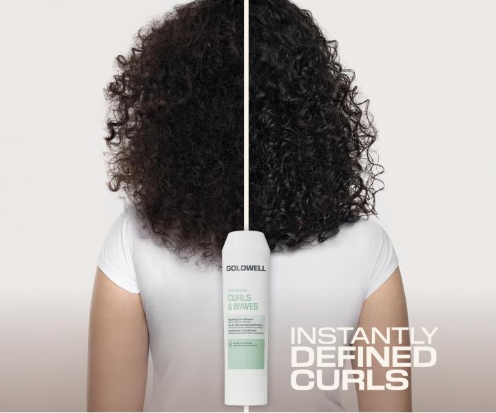Hydrata�n� kondicion�r pro vlnit� a kudrnat� vlasy Goldwell Dualsenses Curls & Waves Bundling Conditioner - 200 ml