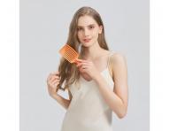Kart�� na roz�es�v�n� a fouk�n� vlas� s kan��mi a nylonov�mi �t�tinami Sister Young Ovia Hair Brush - oran�ov�
