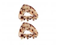 Sk�ipce do vlas� Invisibobble Clipstar XS All Stars Golden Caddie - 2 ks, jantarov� hn�d�