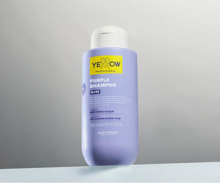 Fialov� �ampon pro neutralizaci �lut�ch t�n� Yellow Professional Silver Purple Shampoo - 500 ml