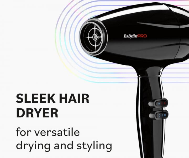 Profesion�ln� f�n na vlasy BaByliss Pro Vero BAB6280E - 2000 W, �ern�