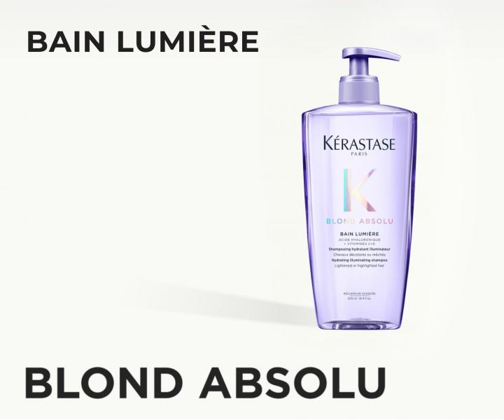 Rozjas�uj�c� �ampon pro blond vlasy K�rastase Blond Absolu Bain Lumi�re - 500 ml
