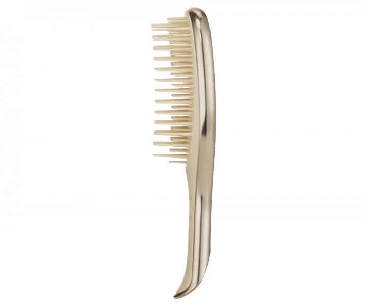 Cestovn� kart�� na roz�es�v�n� vlas� Tangle Teezer Ultimate Detangler Mini Chrome Champagne Gold - metalick� zlat�