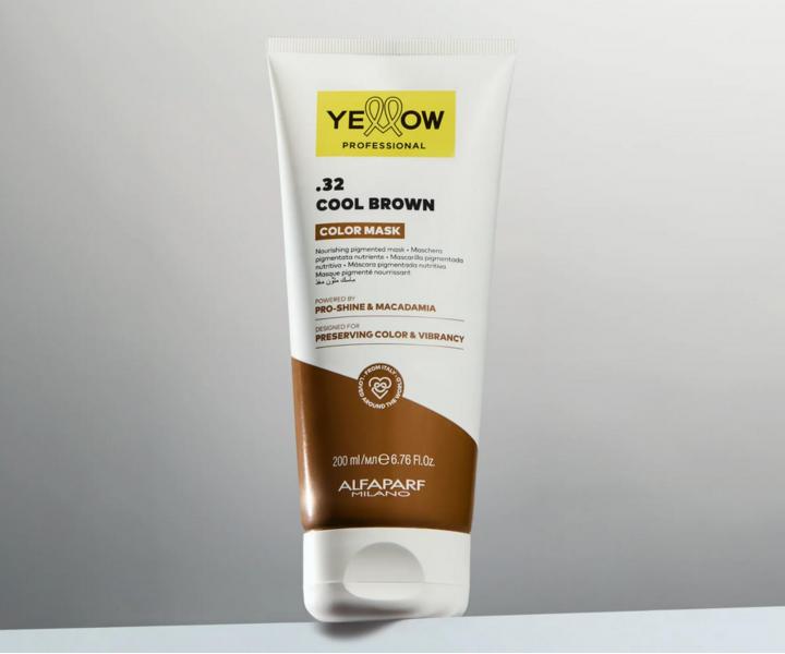 Vy�ivuj�c� maska ​​s barevn�m pigmentem Yellow Professional Color Mask - 200 ml