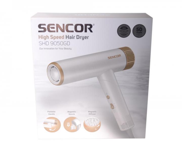 Fn na vlasy Sencor High Speed Hair Dryer SHD 9050GD - 1300 W, perleov bl