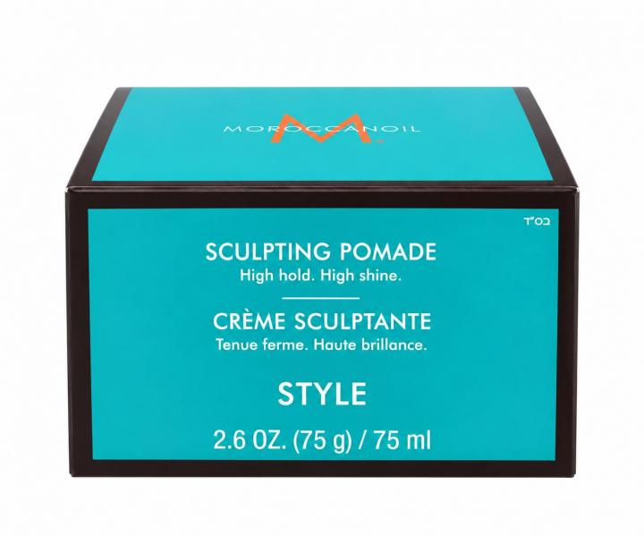 Pom�da na vlasy se silnou fixac� Moroccanoil Sculpting Pomade - 75 ml