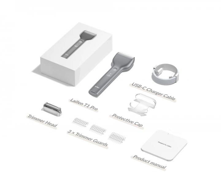 Plan�etov� holic� strojek na vousy Laifen T1 Pro Grey - �ed�