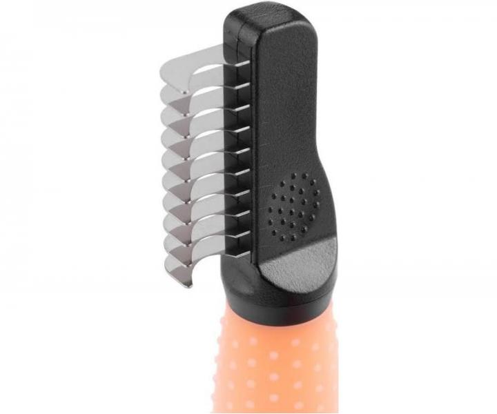 Trimovac� kart�� na odstran�n� zacuchan� srsti Wahl Professional Dematter 58446 - oran�ov�