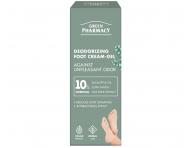 Deodoran krm-gel na chodidla proti pocen Green Pharmacy Deodorizing Foot Cream-Gel - 75 ml