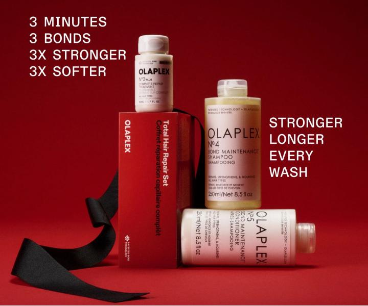 D�rkov� sada pro regeneraci a pos�len� po�kozen�ch vlas� Olaplex Total Hair Repair Set