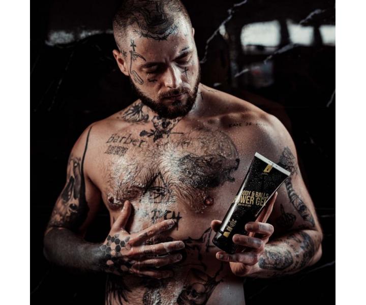 Pánský sprchový gel Angry Beards Body & Balls Shower Gel Urban Twofinger - 230 ml