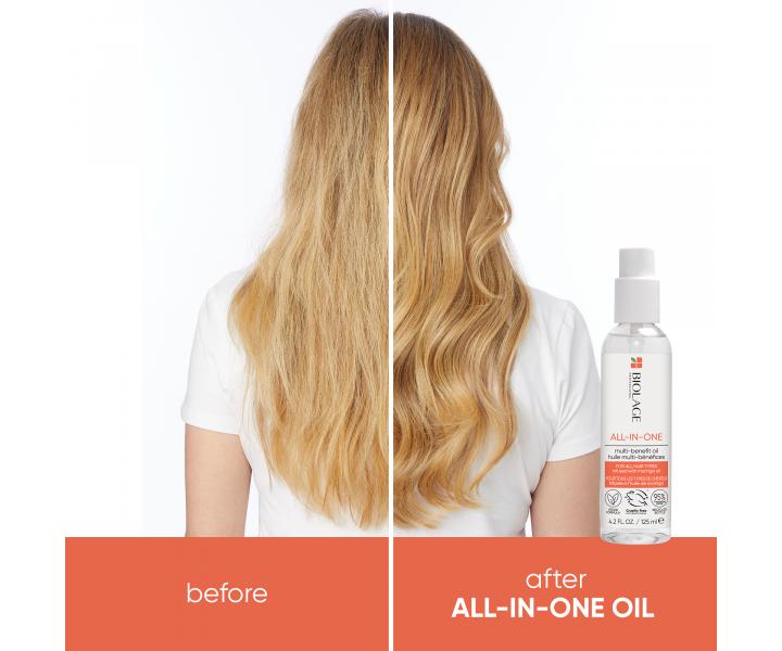 Multifunkn olej pro vechny typy vlas Biolage All-In-One Multi-Benefit Oil - 125 ml
