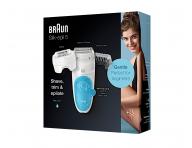 Dámský epilátor s příslušenstvím  Braun Silk-épil 5 - 605 Blue