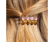 Sada spirálové gumičky s mašlí a ozdobných sponek Invisibobble Wrapstar and Waver Sauvage Beauty