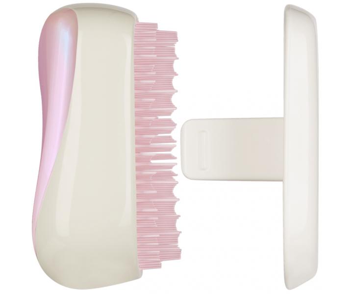 Kartáč na vlasy Tangle Teezer Compact Holographic - duhově růžový