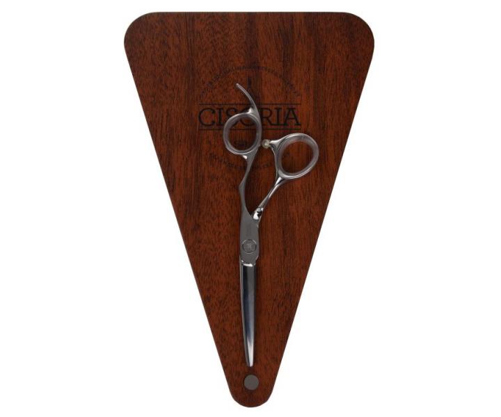 Kadeřnické nůžky Sibel Cisoria Luxury CE550 5,5" - stříbrné