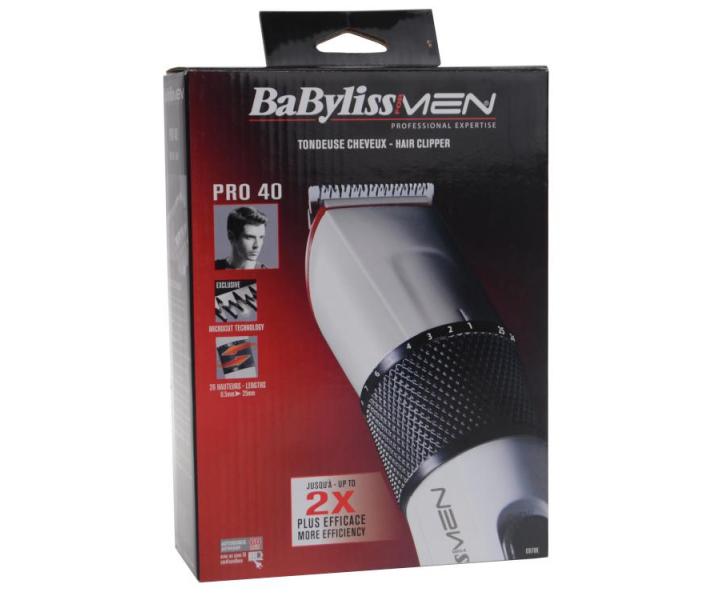 Zastřihovač vlasů a vousů BaByliss Pro 40 E970E