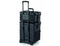 Kosmetick kufr/vozk 2v1 Sibel Make-up Trolley - ern