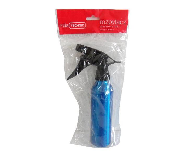 Hliníkový rozprašovač na vodu Mila Alu - modrý - 200 ml