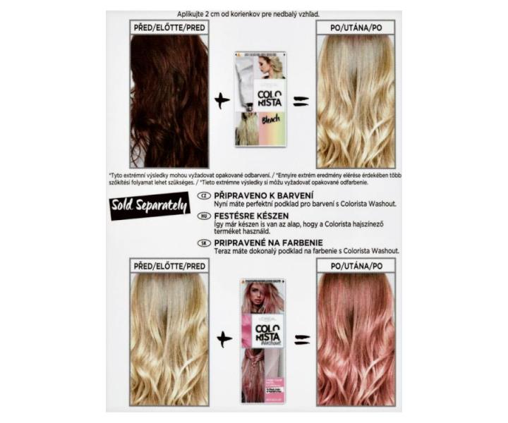 Odbarvovač na olejové bázi Loréal Colorista - Bleach