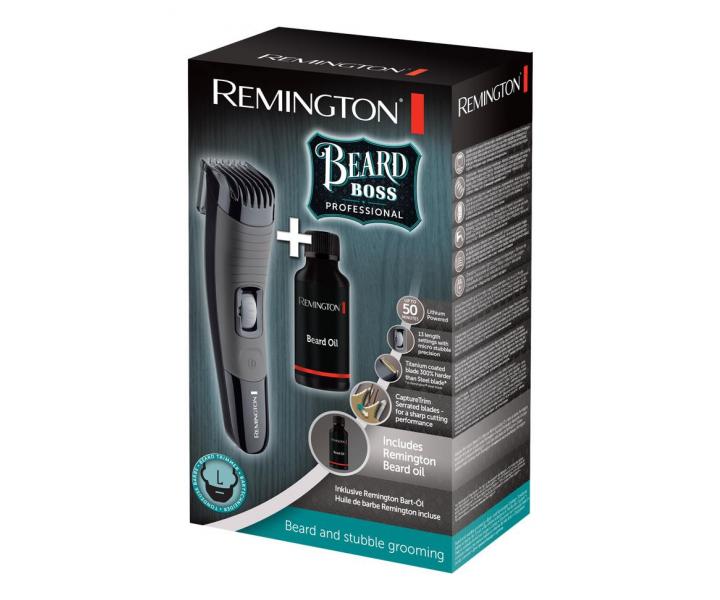 Zastihova vous Remington Beard Boss MB4137 + olej na vousy zdarma