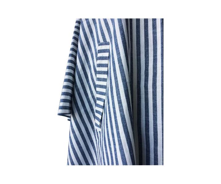 Pláštěnka na stříhání Sibel Barburys Stripes Barbering Cape - pruhovaná