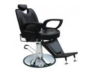 Kadeřnické pánské křeslo Hairway Exclusive, černé