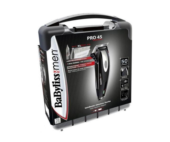 BaByliss Zastřihovač vlasů a vousů PRO 45 E955E