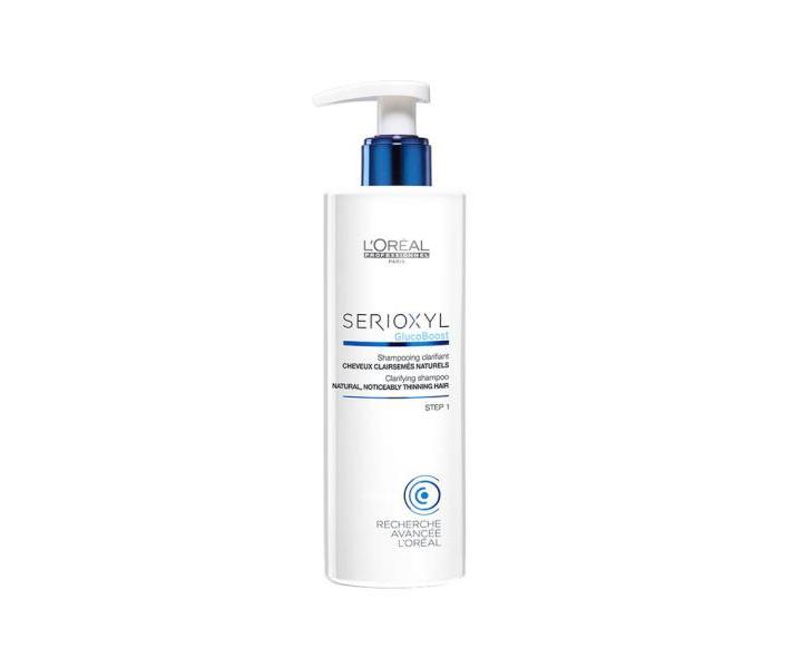 Balíček Serioxyl Fuller hair 1 proti řídnutí vlasů - pro přírodní vlasy