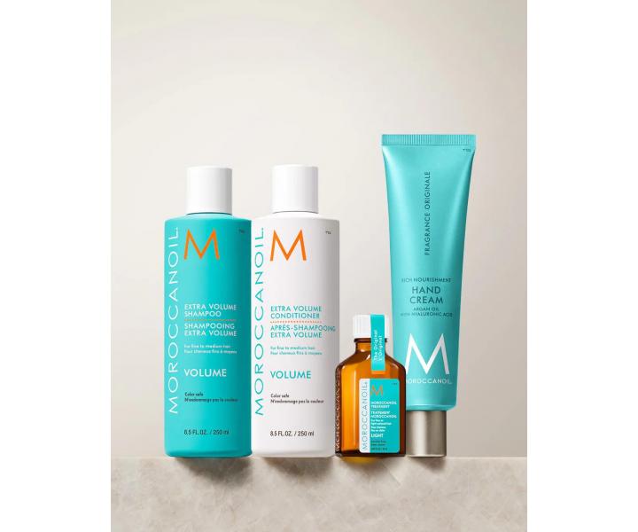 Drkov sada pro objem jemnch vlas Moroccanoil Luminous Wonders Volume