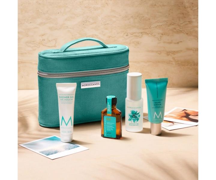 Dárková sada pro péči o tělo a vlasy Moroccanoil Body + kosmetická taška zdarma