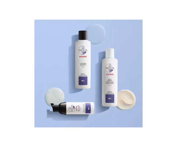 Sada pro silně řídnoucí chemicky ošetřené vlasy Nioxin System 6 Trial Kit No.6