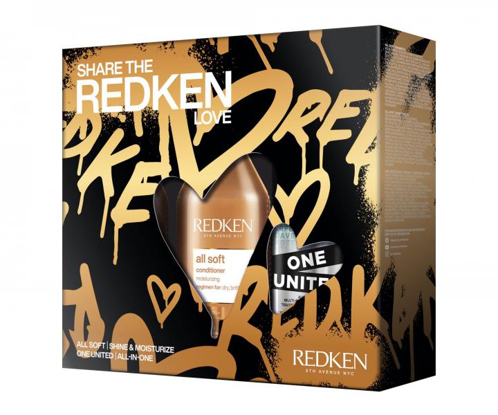 Vyživující dárková sada pro suché a křehké vlasy Redken All Soft