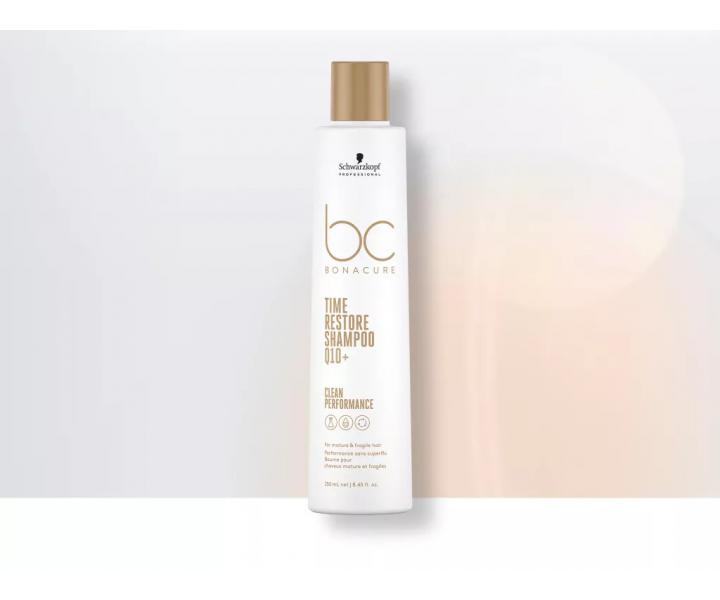 ampon pro kehk a zral vlasy Schwarzkopf Professional BC Bonacure Time Restore Shampoo - 250 ml
