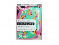 Kart na rozesvn vlas Tangle Teezer Compact Styler Paradise Bird - rovo-tyrkysov