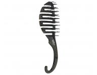 Kartáč na rozčesávání vlasů Wet Brush Shower Detangler Garden Glitter Black - třpytivý černý