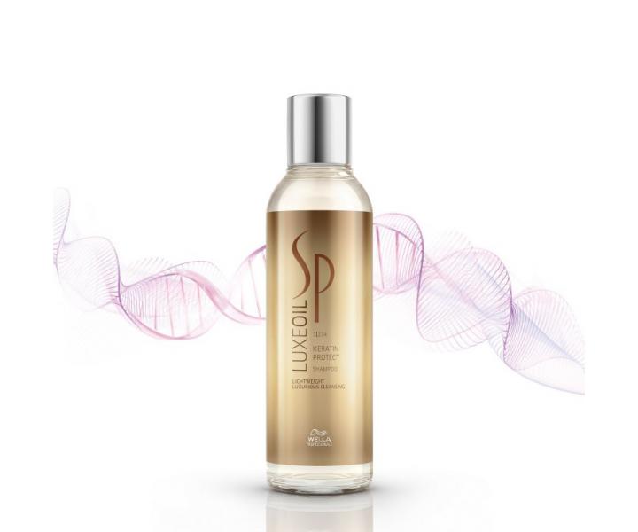 Hydratační šampon Wella Professionals SP LuxeOil Keratin Protect Shampoo - 200 ml