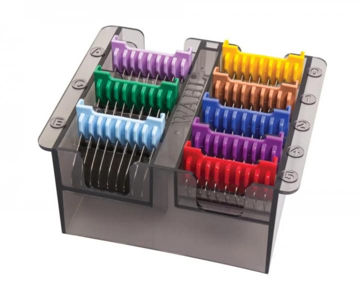 Sada n�hradn�ch kovov�ch n�stavc� Wahl Stainless Steel Attachments Combs 3027903 - 8 ks