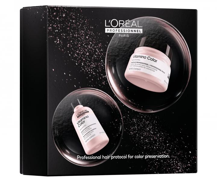D�rkov� sada pro z��ivou barvu vlas� Lor�al Professionnel Serie Expert Vitamino Color Duo