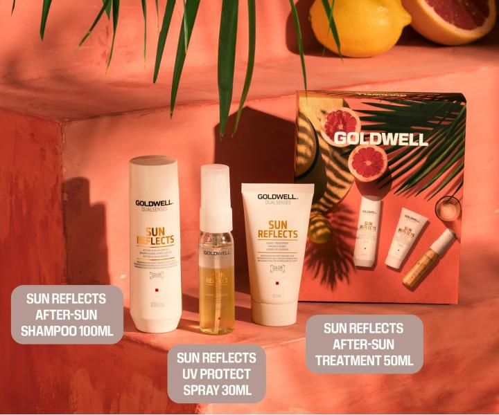 D�rkov� sada pro vlasy vystaven� slunci Goldwell Dualsenses Sun Reflects Travel Set