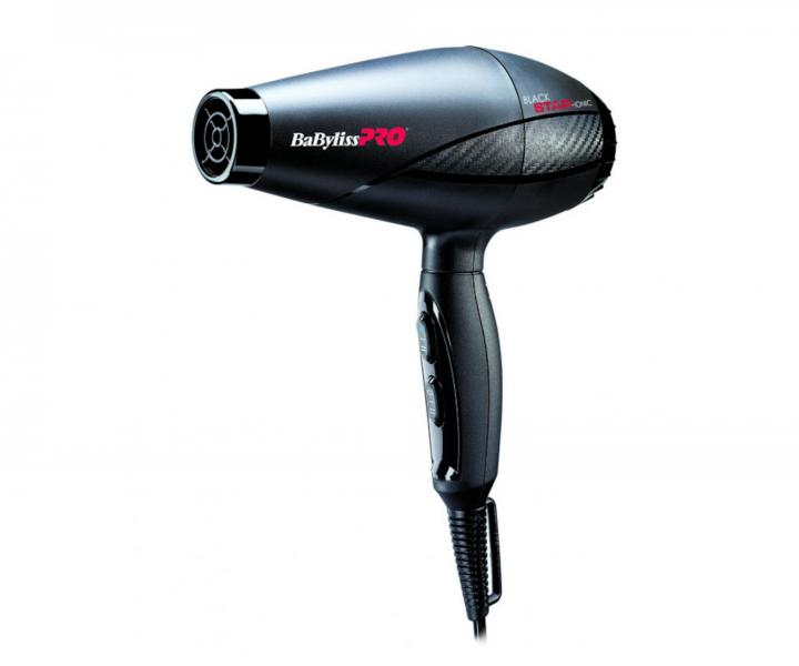 Profesionální fén na vlasy BaByliss Pro Black Star Ionic BAB6250IE - 2200 W, černý