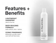 Lehk� objemov� lak na vlasy Paul Mitchell Soft Style Super Clean Light - 300 ml