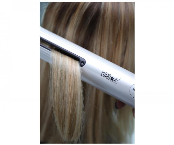 Vysou�ec� �ehli�ka na vlasy Eurostil Professional Aura 09500 - 1400 W, st��brn�