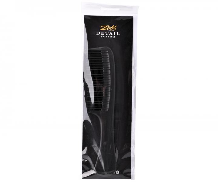 H�eben na vlasy s rukojet� Detail - Hair style Handle Comb - 21,5 cm, �ern�